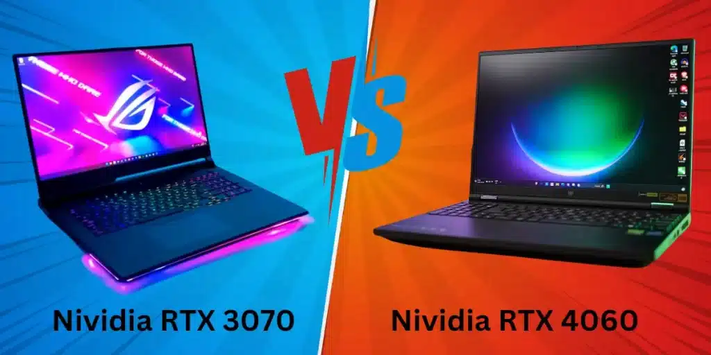 Nvidia RTX 3070 vs 4060 Laptop